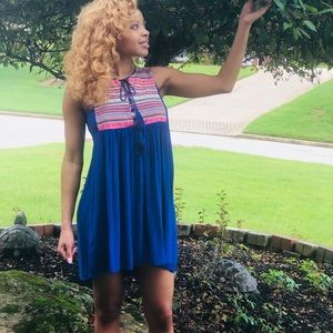 Unique Boho Aztec Dress